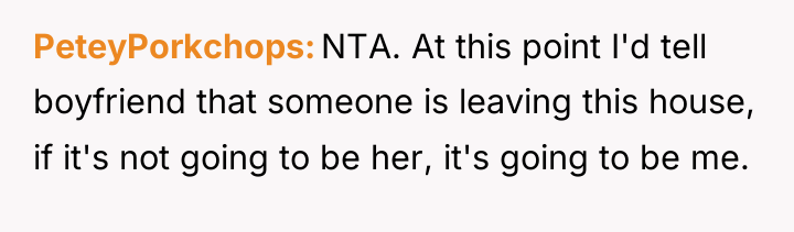 PeteyPorkchops NTA. At this point I'd tell boyfriend that someone...