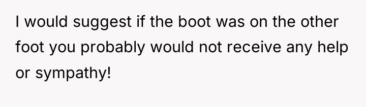 I would suggest if the boot was on the other...
