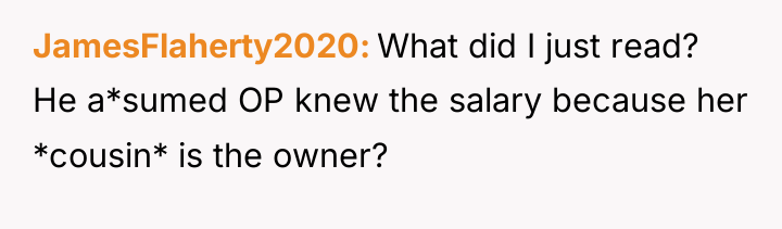 JamesFlaherty2020 What did I just read? He a*sumed OP knew...