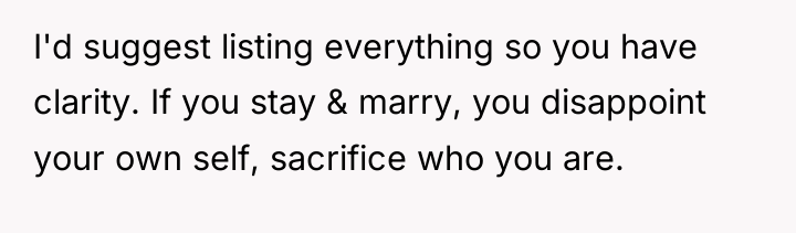 I'd suggest listing everything so you have clarity. If you...