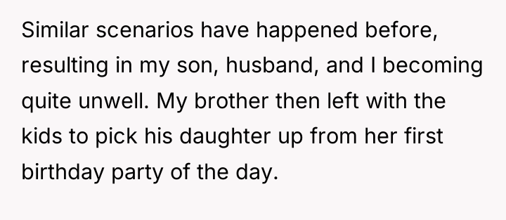 Similar scenarios have happened before, resulting in my son, husband,...