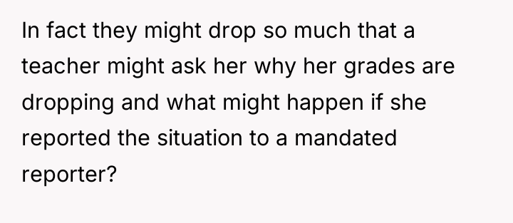 In fact they might drop so much that a teacher...