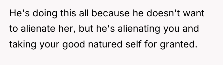 He's doing this all because he doesn't want to alienate...