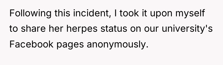 Following this incident, I took it upon myself to share...