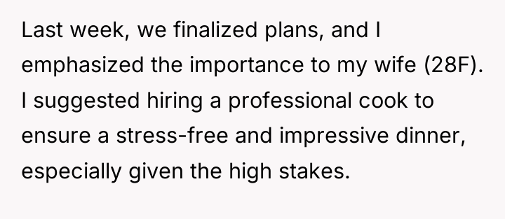 Last week, we finalized plans, and I emphasized the importance...