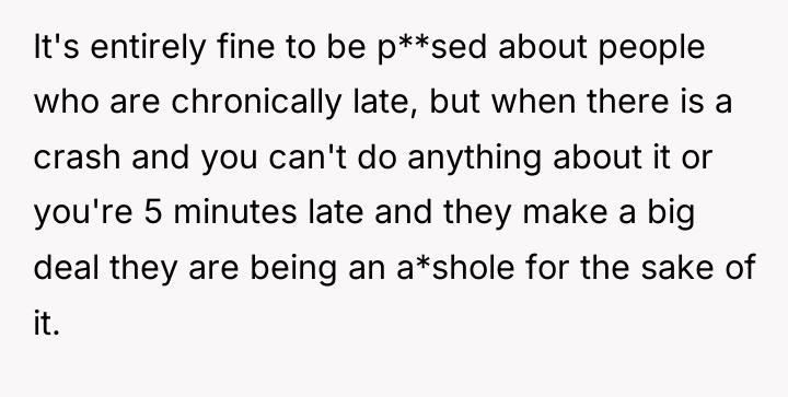It's entirely fine to be p**sed about people who are...