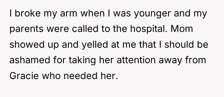 I broke my arm when I was younger and my...