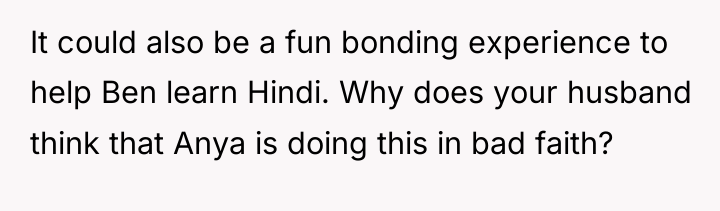 It could also be a fun bonding experience to help...