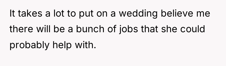 It takes a lot to put on a wedding believe...