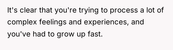 It's clear that you're trying to process a lot of...