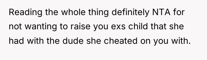 Reading the whole thing definitely NTA for not wanting to...