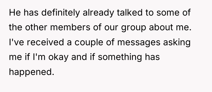He has definitely already talked to some of the other...