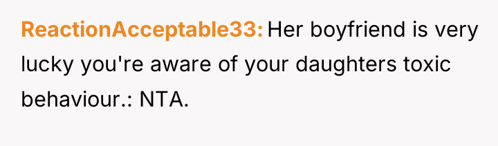 ReactionAcceptable33 Her boyfriend is very lucky you're aware of your...