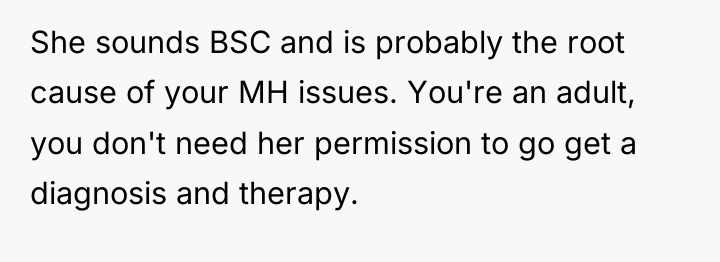 She sounds BSC and is probably the root cause of...