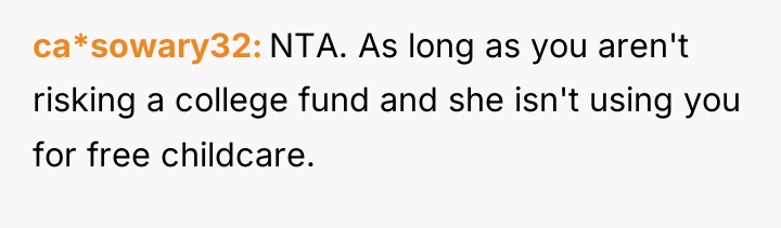 ca*sowary32 NTA. As long as you aren't risking a college...