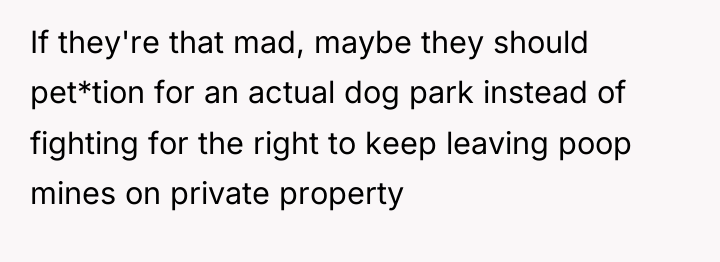 If they're that mad, maybe they should pet*tion for an...