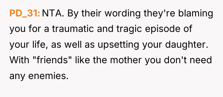 PD_31 NTA. By their wording they're blaming you for a...
