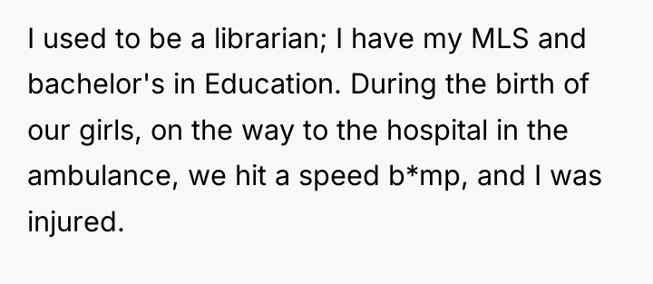 I used to be a librarian; I have my MLS...