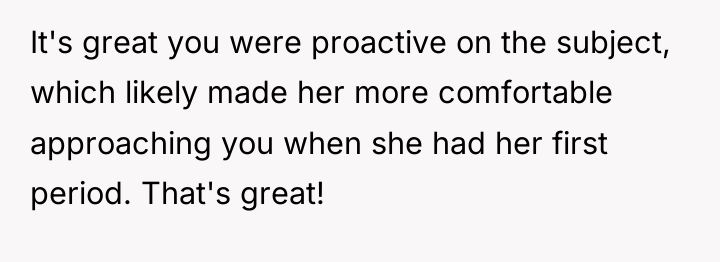 It's great you were proactive on the subject, which likely...