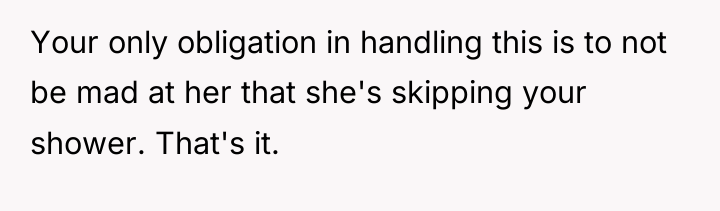Your only obligation in handling this is to not be...
