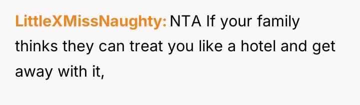 LittleXMissNaughty NTA If your family thinks they can treat you...