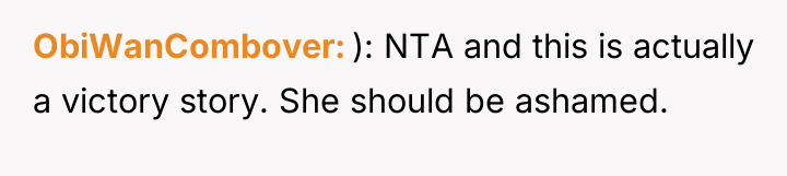ObiWanCombover ): NTA and this is actually a victory story....
