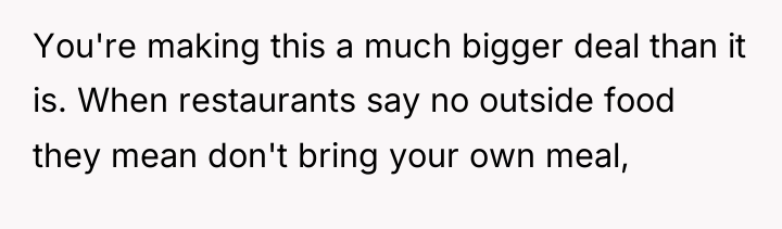 You're making this a much bigger deal than it is....