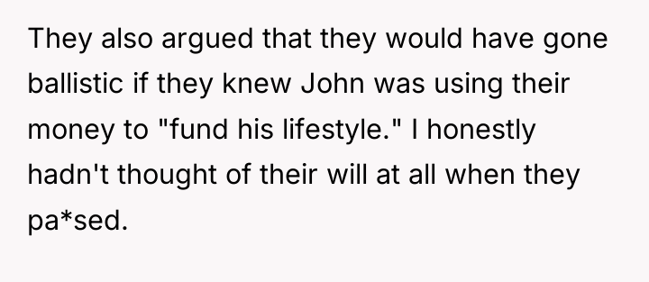 They also argued that they would have gone ballistic if...