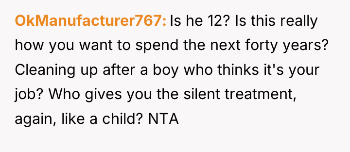 OkManufacturer767 Is he 12? Is this really how you want...