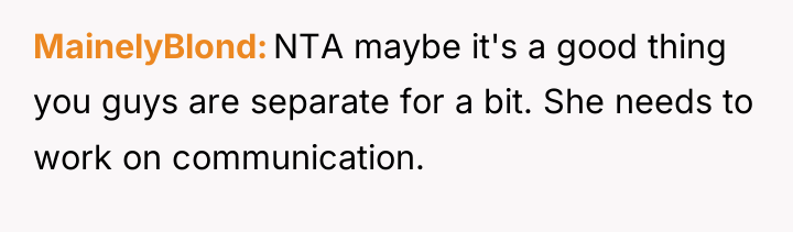 MainelyBlond NTA maybe it's a good thing you guys are...