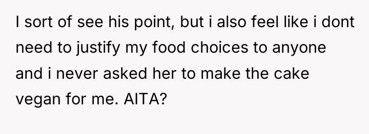 I sort of see his point, but i also feel...