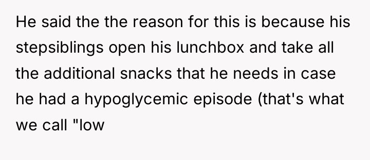 He said the the reason for this is because his...