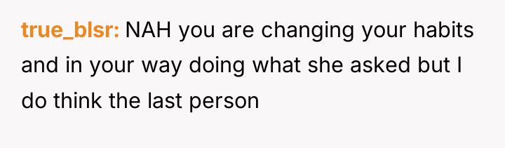 true_blsr NAH you are changing your habits and in your...