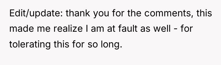 Edit/update: thank you for the comments, this made me realize...