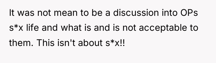 It was not mean to be a discussion into OPs...