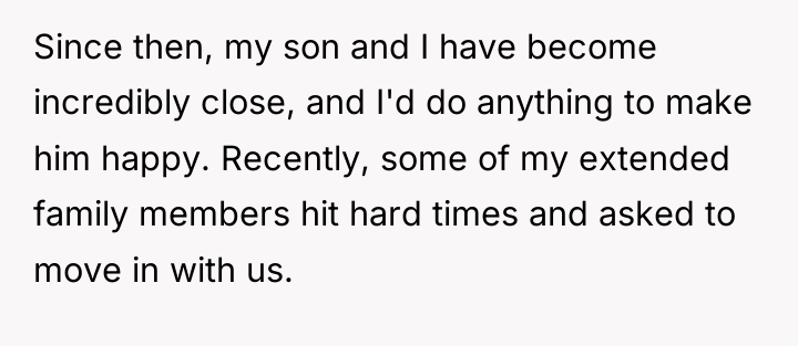 Since then, my son and I have become incredibly close,...
