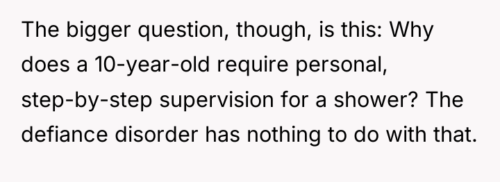 The bigger question, though, is this: Why does a 10-year-old...