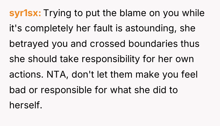 syr1sx Trying to put the blame on you while it's...
