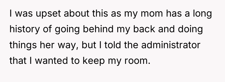 I was upset about this as my mom has a...