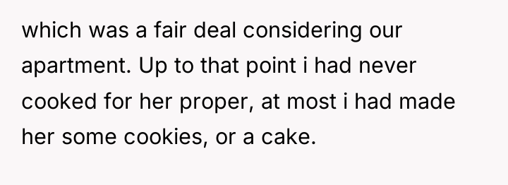 which was a fair deal considering our apartment. Up to...