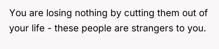 You are losing nothing by cutting them out of your...