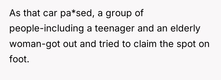 As that car pa*sed, a group of people-including a teenager...