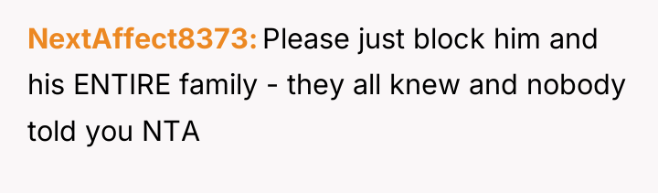 NextAffect8373 Please just block him and his ENTIRE family -...