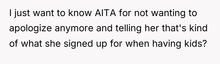 I just want to know AITA for not wanting to...
