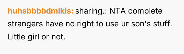 huhsbbbbdmlkis sharing.: NTA complete strangers have no right to use...