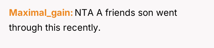 Maximal_gain NTA A friends son went through this recently.