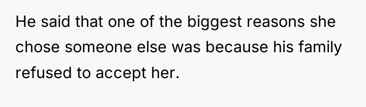 He said that one of the biggest reasons she chose...