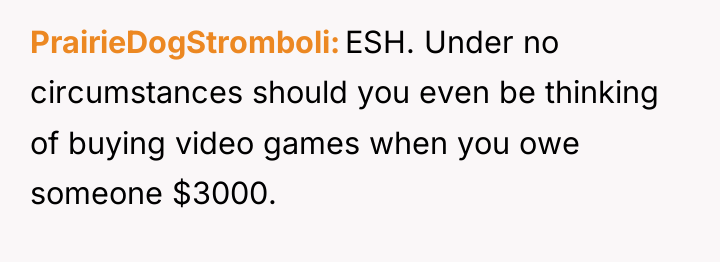 PrairieDogStromboli ESH. Under no circumstances should you even be thinking...