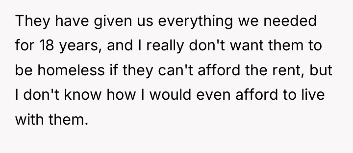They have given us everything we needed for 18 years,...
