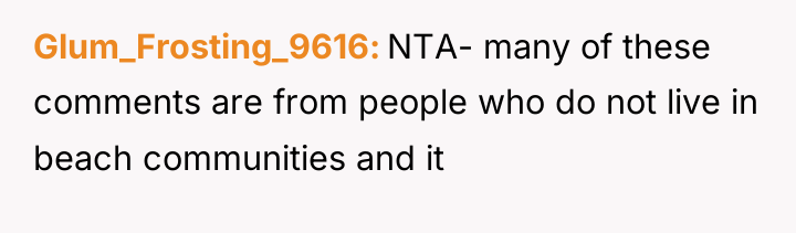 Glum_Frosting_9616 NTA- many of these comments are from people who...